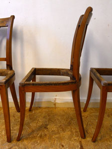 korenaar stoel na restauratie